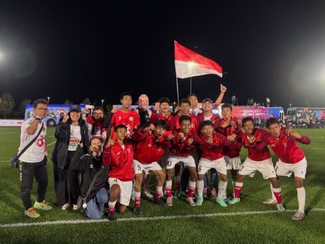 Galeri: Selamat dan sukses untuk JAVASHA beserta tim atas prestasi gemilang sebagai Juara Street Child World Cup (SCWC) 2026 kategori Boys Shield di Mexico City - SMK Remaja Pluit